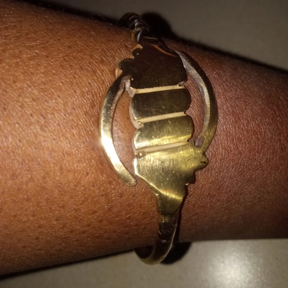 Gye Nyame Brass Bracelets